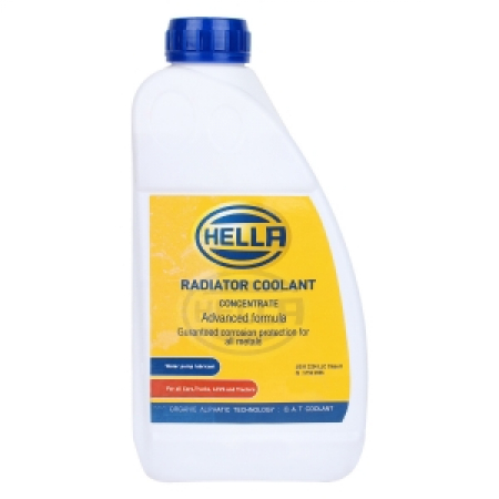 HELLA 329394001 Coolant 1:3 Conc. 1ltr Green